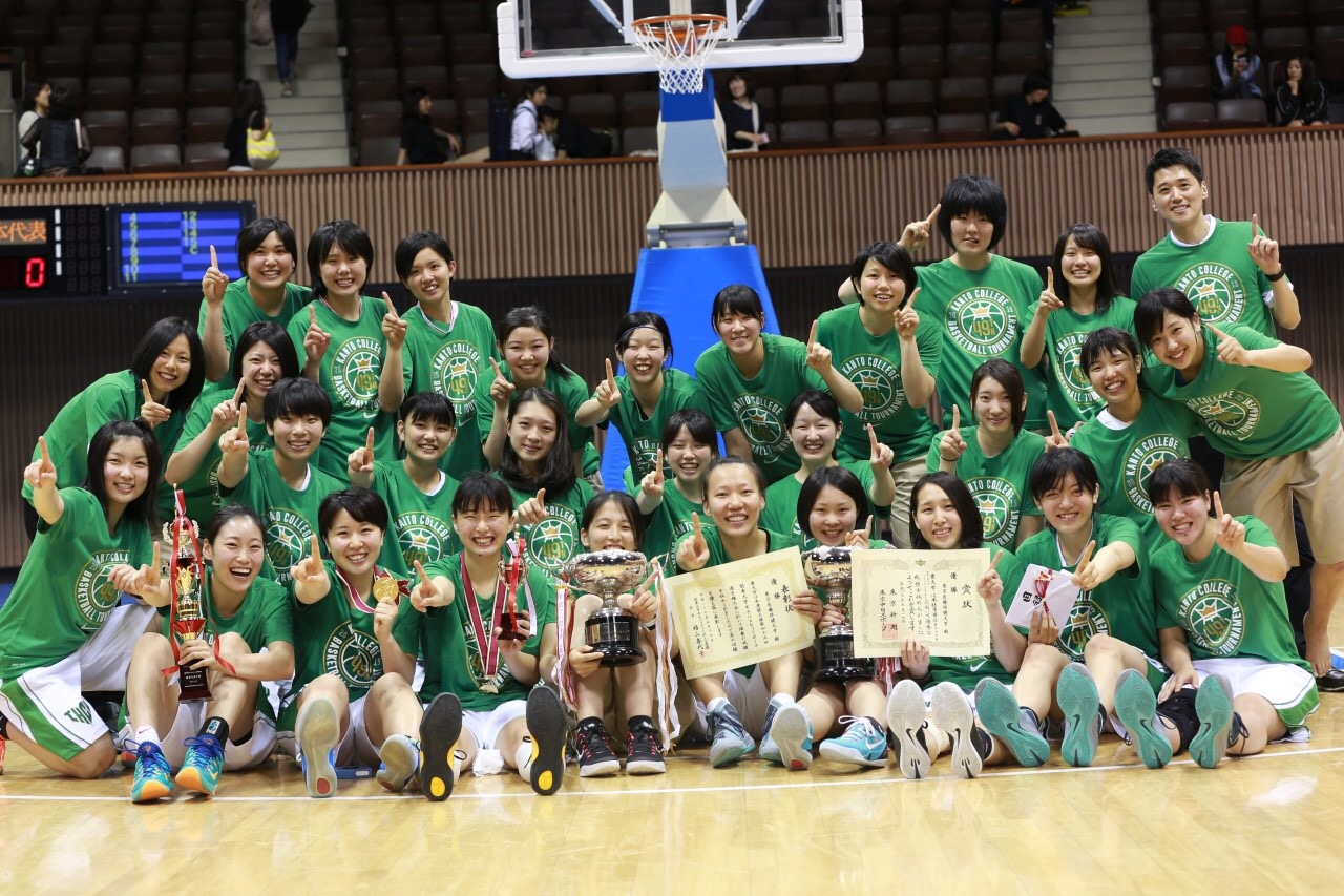 トピックス【女子バスケ】第49回関東大学女子バスケットボール選手権大会初優勝