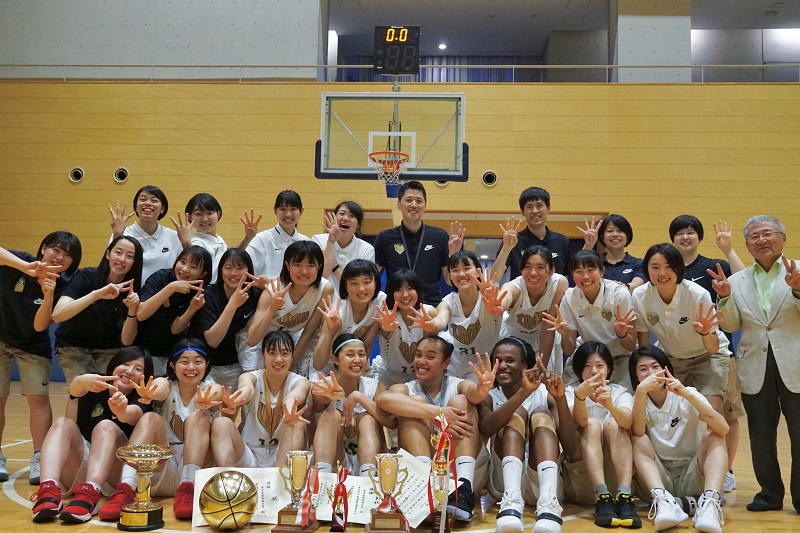 女子バスケ 第9回関東大学女子バスケットボール新人戦で4年連続4回目の優勝 東京医療保健大学